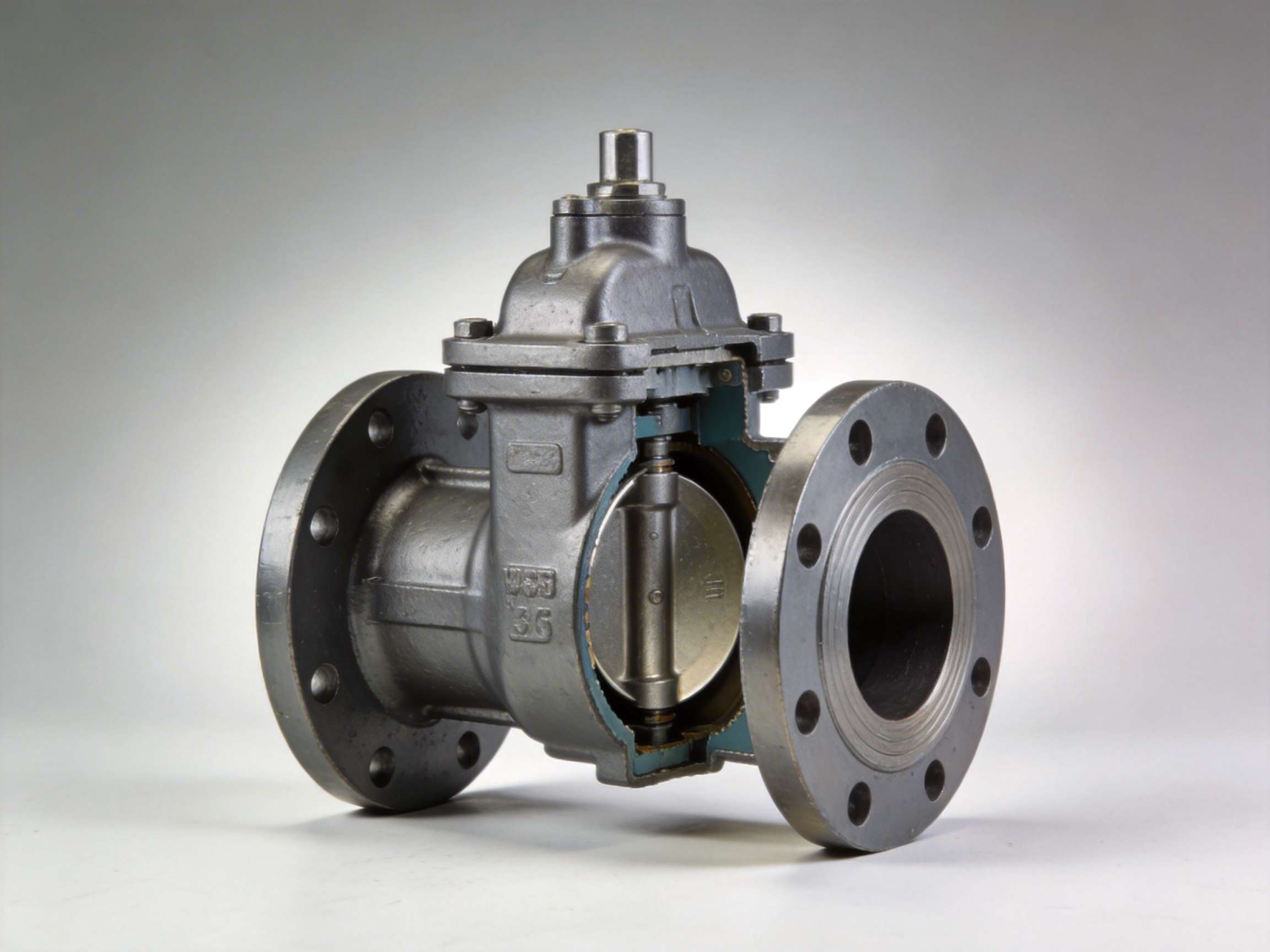 Industrial check valve structure for dual plate check valve selection
